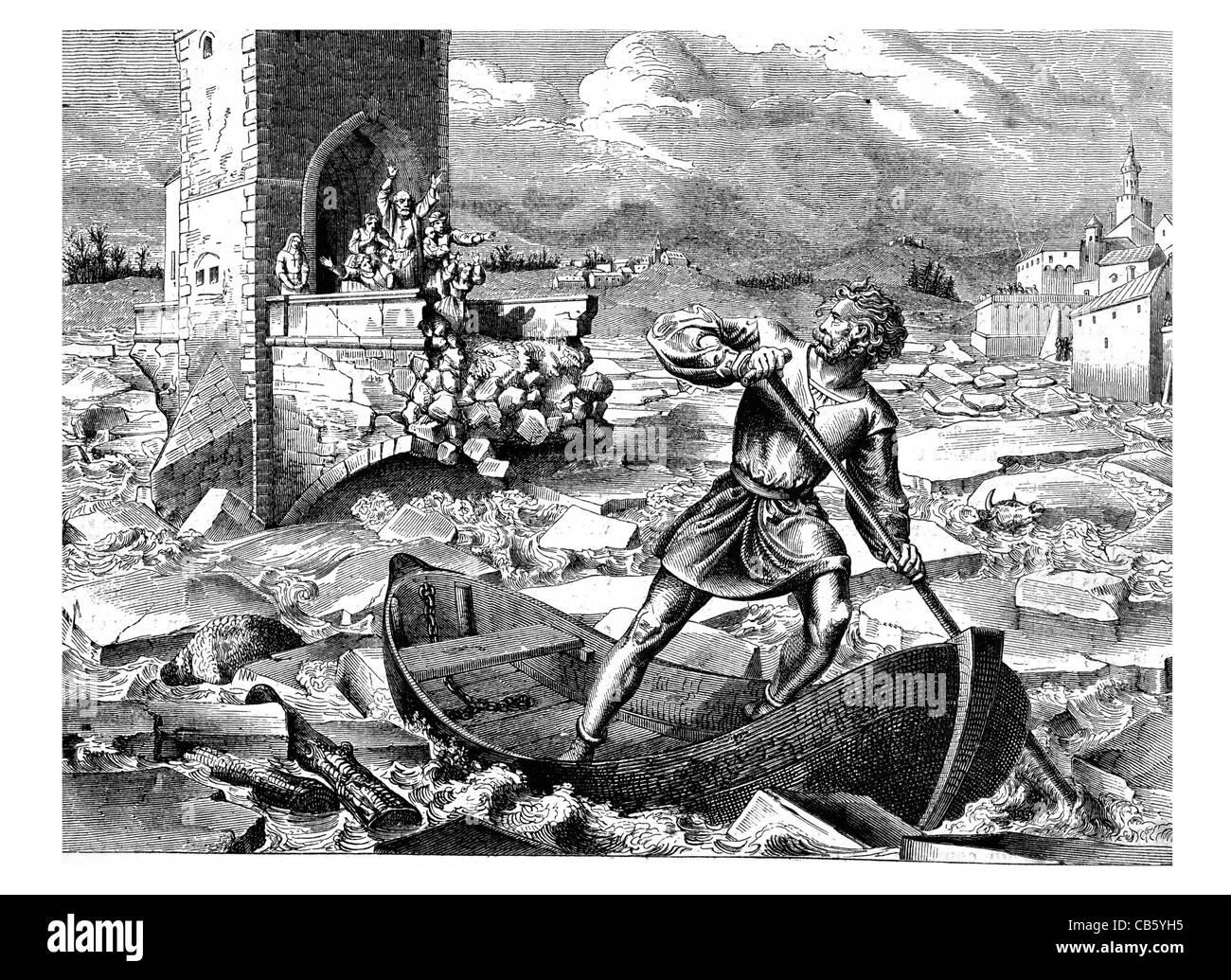 Der Brave Mann Guiding sein Boot zu der Rettung Schillers tapfere Männer Ruderboot Paddel Wellen Torrent Katastrophe Burg Meer Stockfoto Der Brave Mann Guiding sein Boot zu der Rettung Schillers tapfere Männer Ruderboot Paddel Wellen Torrent Katastrophe Burg Meer Stockfoto