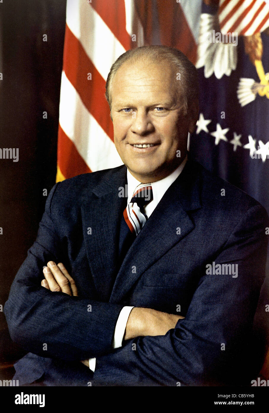 Gerald Ford, 38th Präsident der Vereinigten Staaten Stockfoto