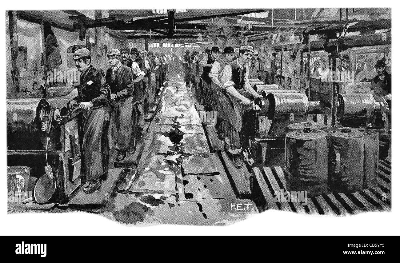 Färberei in Herren Worrall funktioniert Mühle Werkhalle größere Manchester North West England UK Europa Textilindustrie Stockfoto