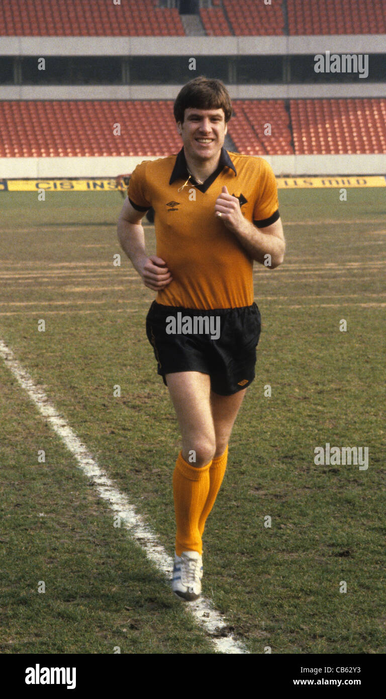 Wolverhampton Wanderers Fußballer Emlyn Hughes 1980 Stockfoto