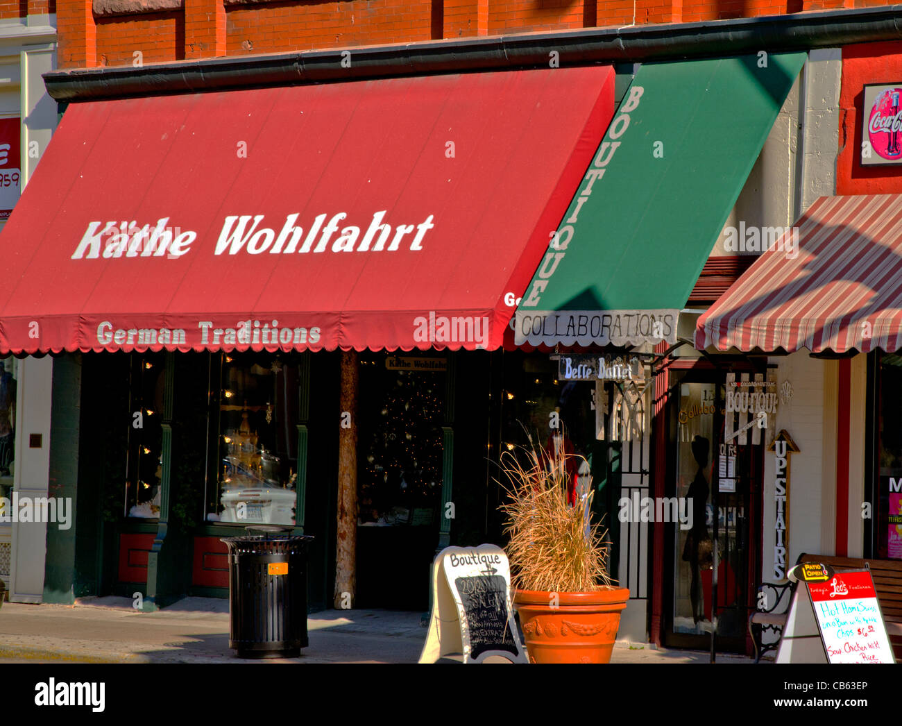 Käthe Wohlfahrt deutschen Traditionen shop Stillwater, Minnesota Stockfoto