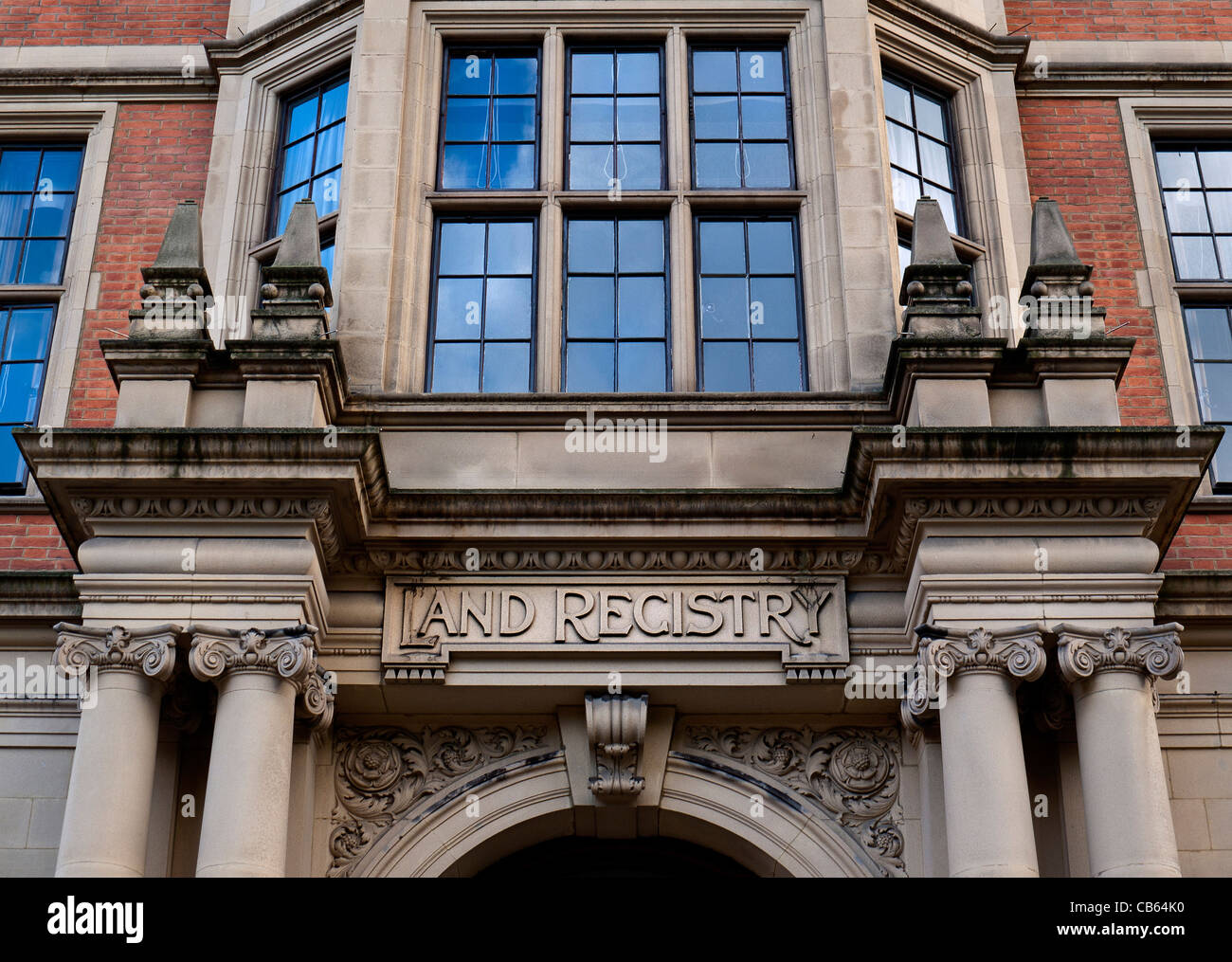 Land Registry Head Office Lincolns Inn Felder Holborn, London Stockfoto