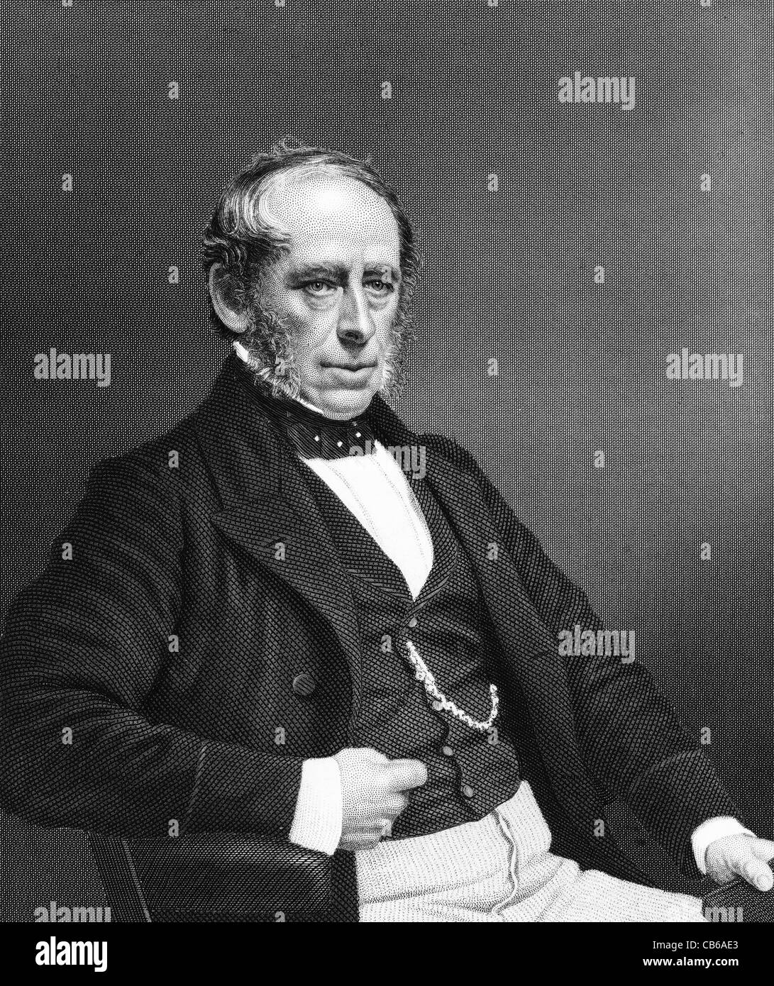 Sir John Pakington Baron Hampton (1799 – 1880) war ein viktorianisches konservative Politiker Stockfoto