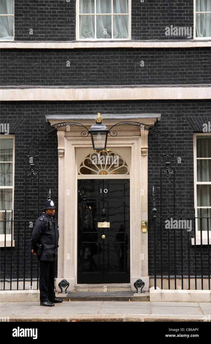 10 Downing Street London Stockfoto