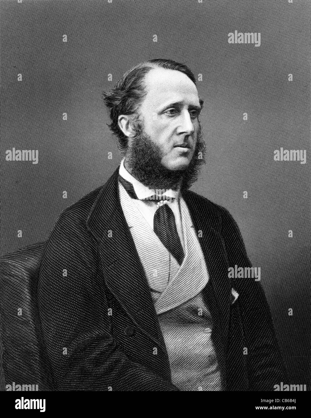 Dudley Francis Stuart Ryder MP, 3. Earl von Harrowby PC, DL, JP (1831 – 1900) war eine viktorianische britischer konservativer Politiker Stockfoto