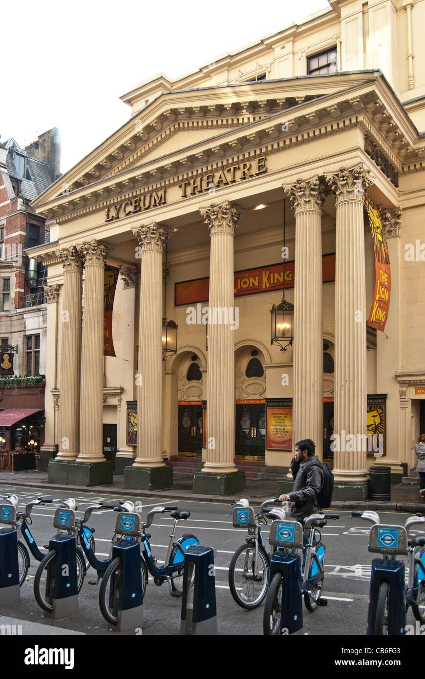 Lyceum Theatre in London Stockfoto