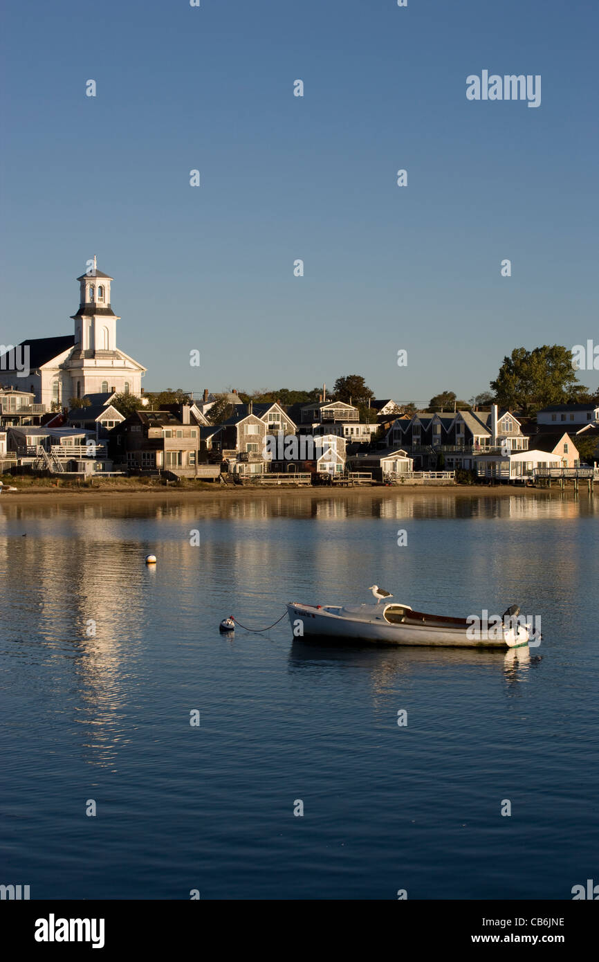 Cape Cod: Provincetown harbor Stockfoto