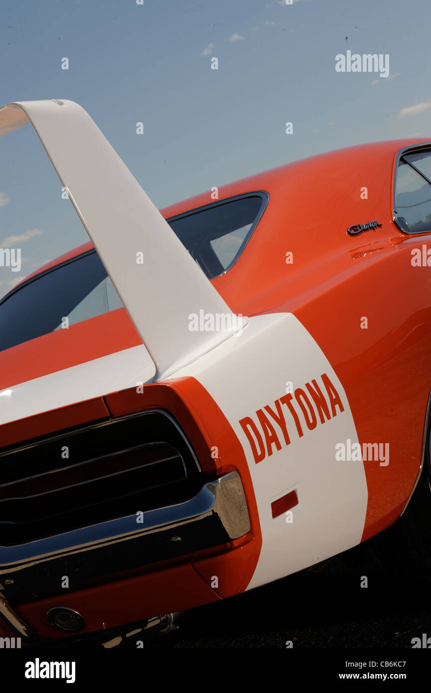 1969 Dodge Daytona Charger, 375 PS, 440 cu, in v8-Motor, Muscle-Car Stockfoto
