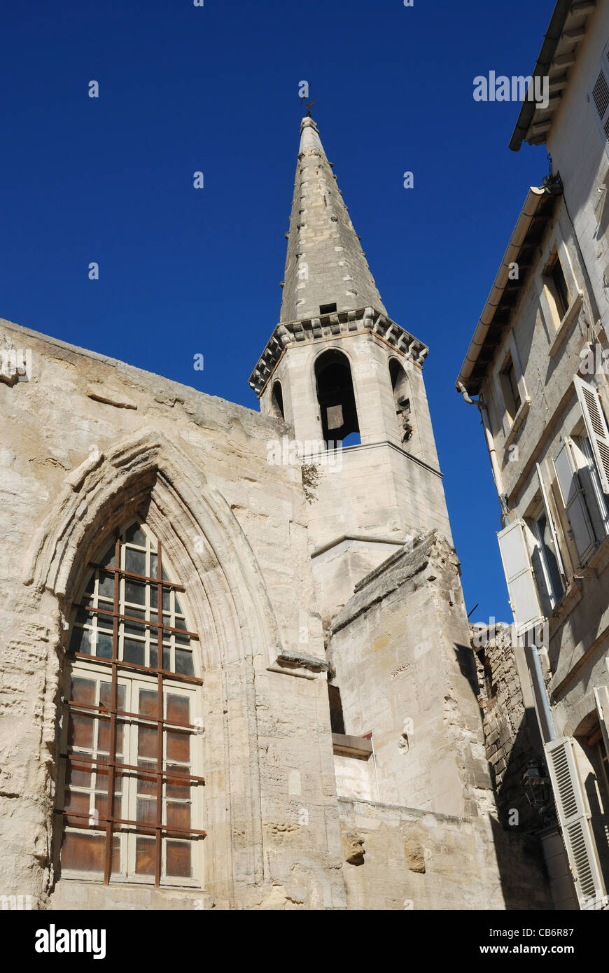 Chapelle des Pénitents Blancs (Kapelle der weißen Büßer), Avignon, Vaucluse, Provence, Frankreich. Stockfoto
