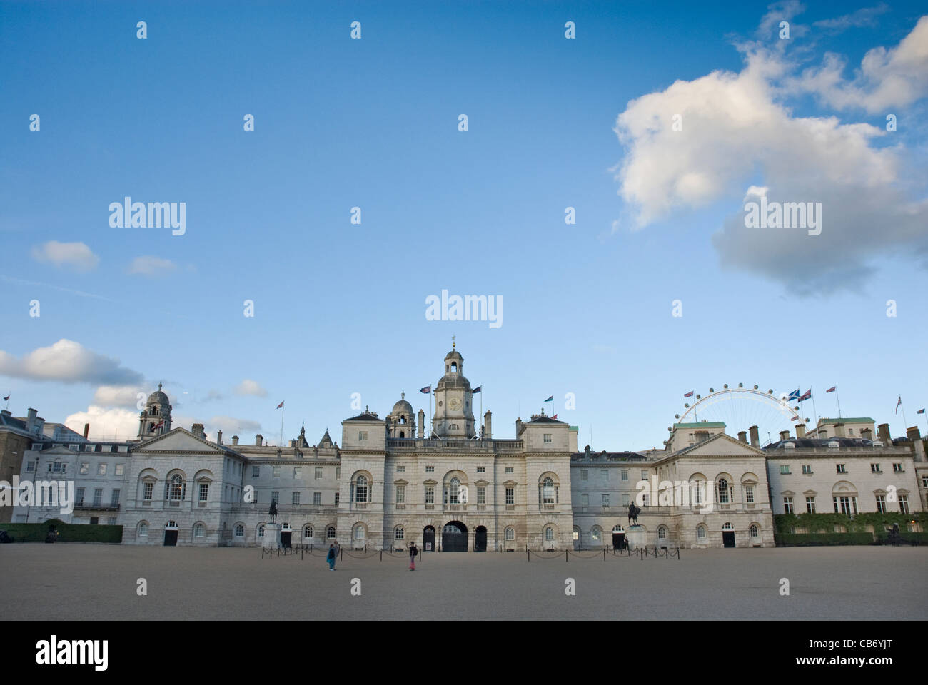 Horse Guards Parade. London, England, Vereinigtes Königreich. Stockfoto