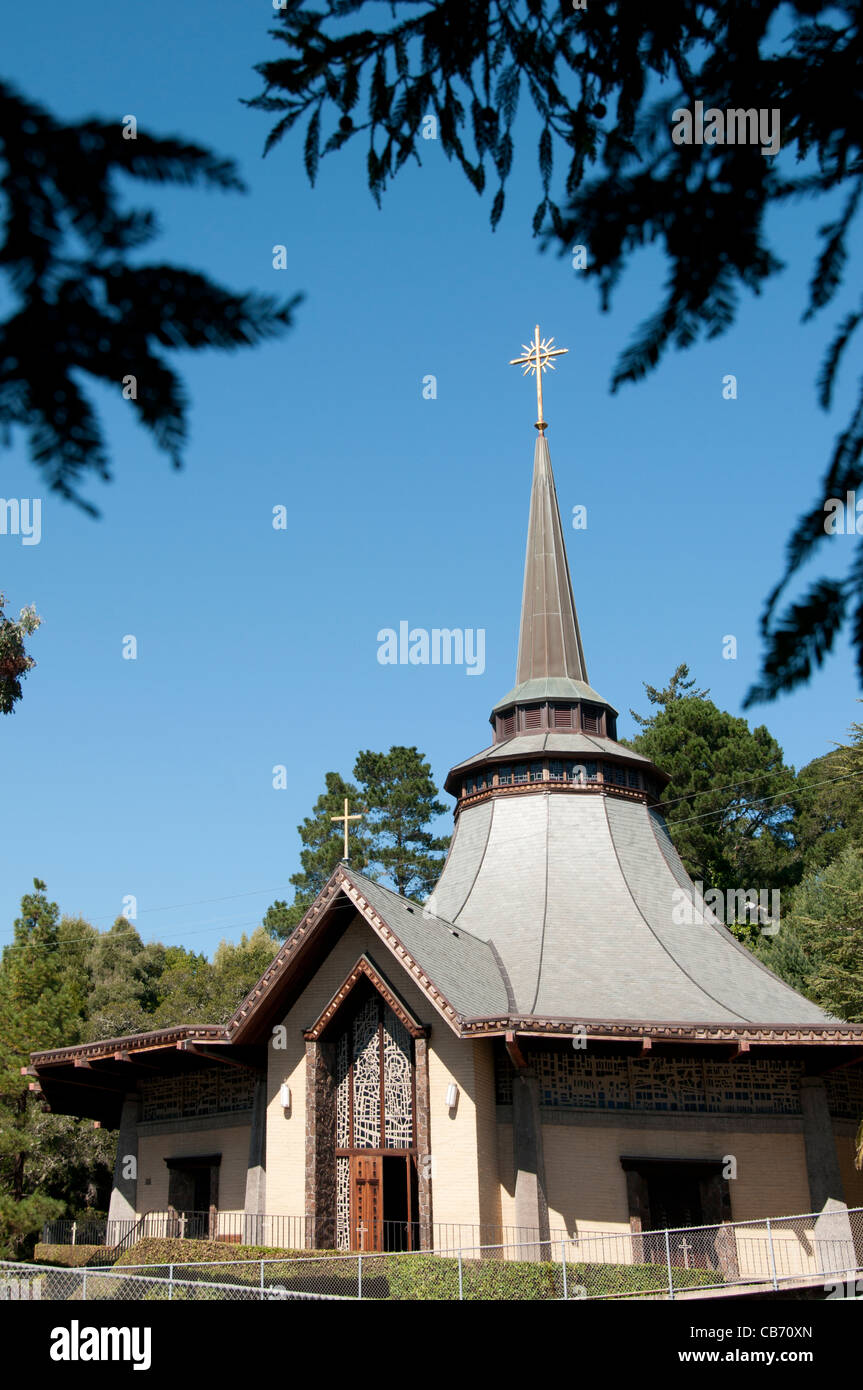 Mill Valley Kirche San Francisco California USA amerikanische Vereinigte Staaten von Amerika Stockfoto