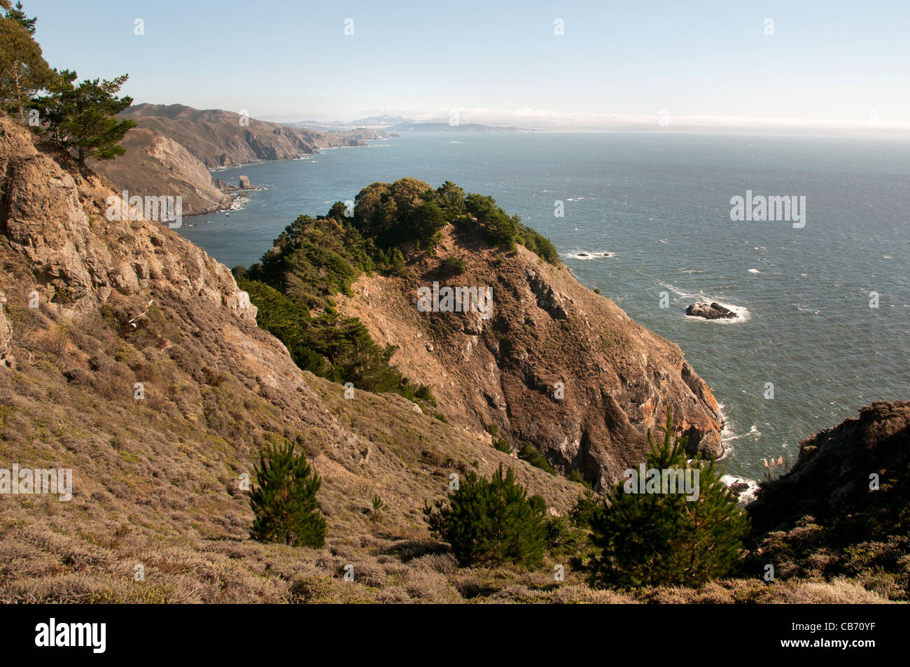 Muir Beach Meer San Fransisco, Kalifornien USA Stockfoto
