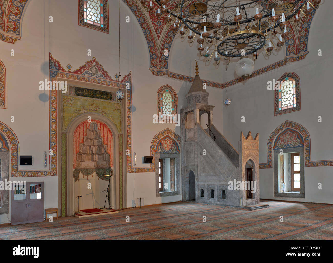 Historische Kurşunlu Moschee Kayseri Türkei Stockfoto