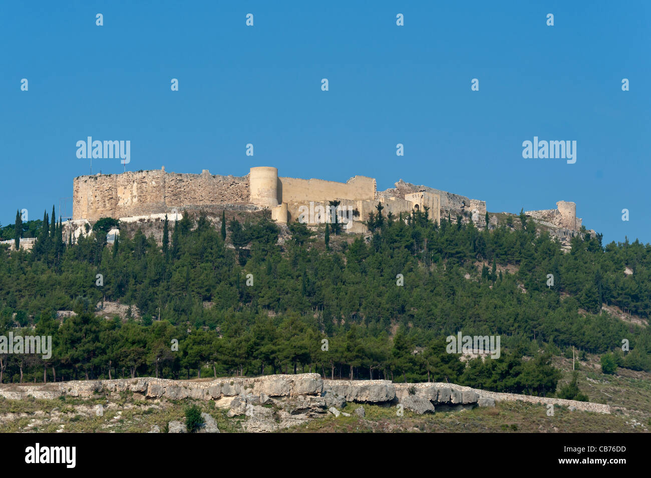 Burg von Silifke Mersin Türkei Stockfoto