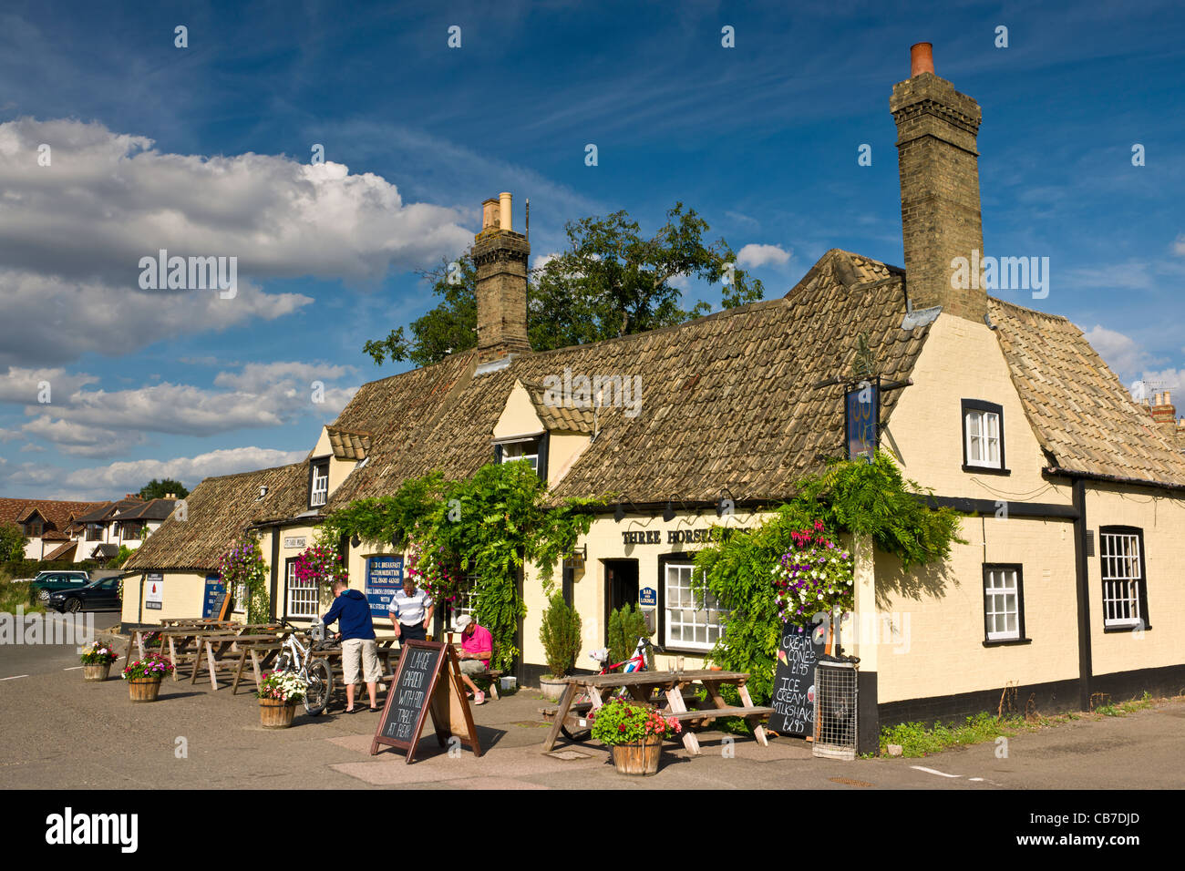 Traditionelles englisches Pub Stockfoto