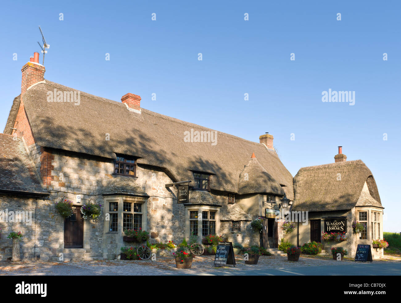 Traditionelles englisches Pub Stockfoto