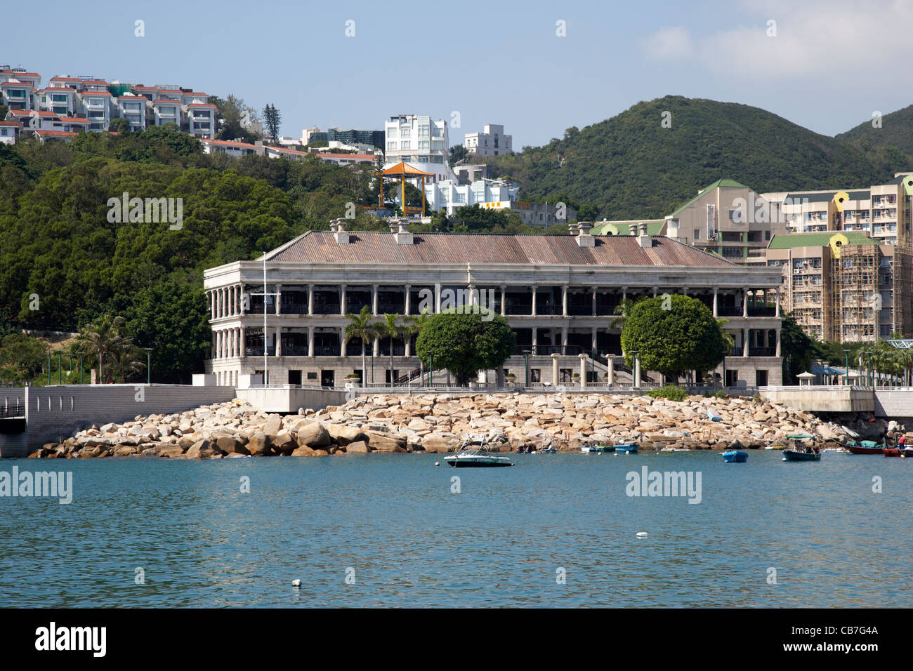 Murray Haus restauriert Kolonialgebäude Stanley, Hongkong, Sonderverwaltungsregion Hongkong, china Stockfoto