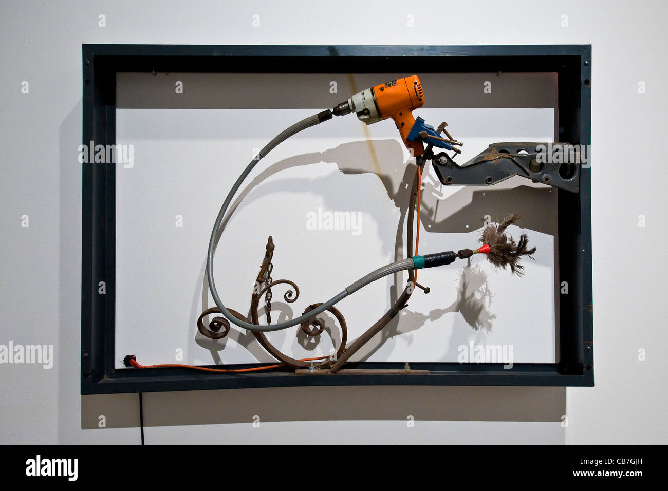 Jean Tinguely Museum, Basel, Schweiz Stockfoto