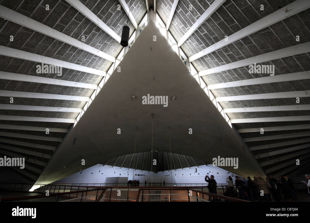 Ehemalige Commonwealth Institute in London, während London Open House 2011. Die neue Heimat des Design-Museums im Jahr 2014 sein. Stockfoto