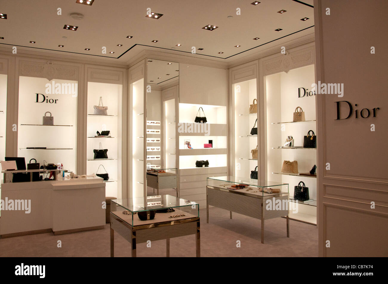 Dior San Francisco Kalifornien Fashion Shop Store USA Stockfoto