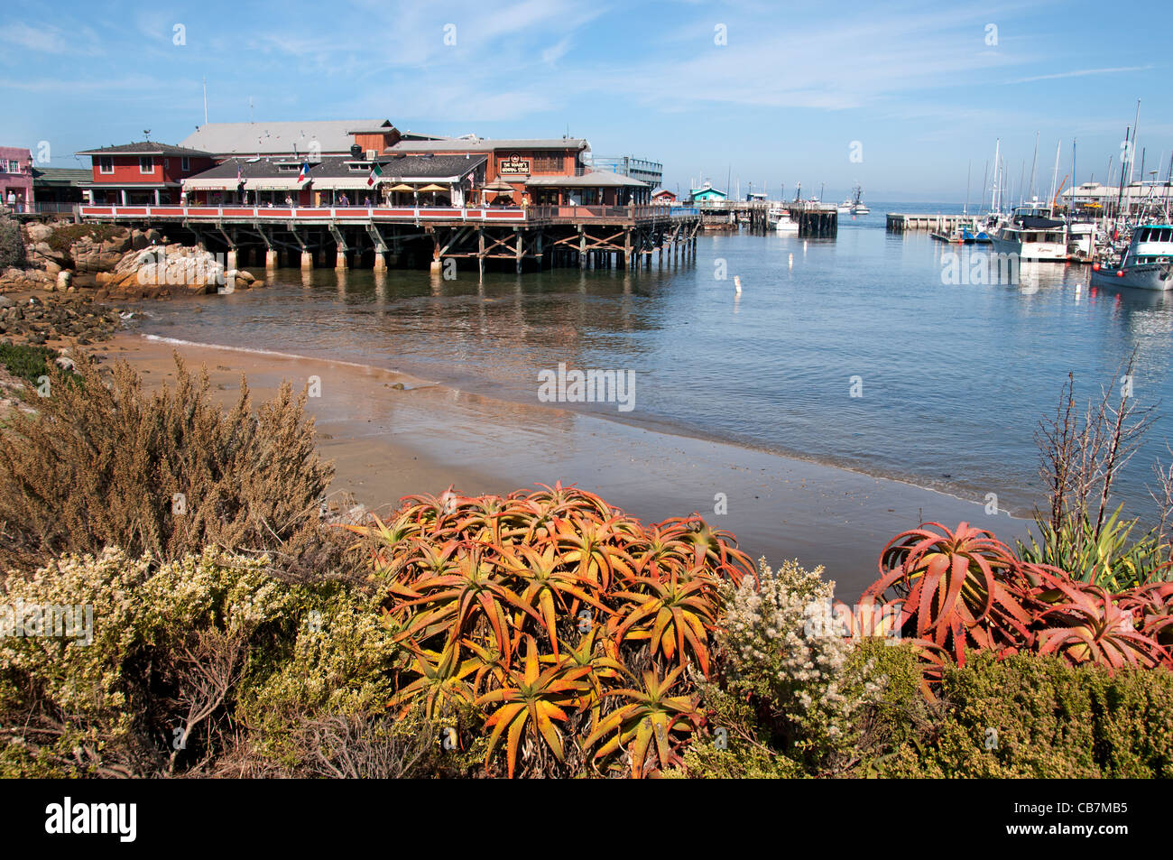 Monterey Kalifornien Port Hafen USA amerikanische Vereinigte Staaten von Amerika Stockfoto