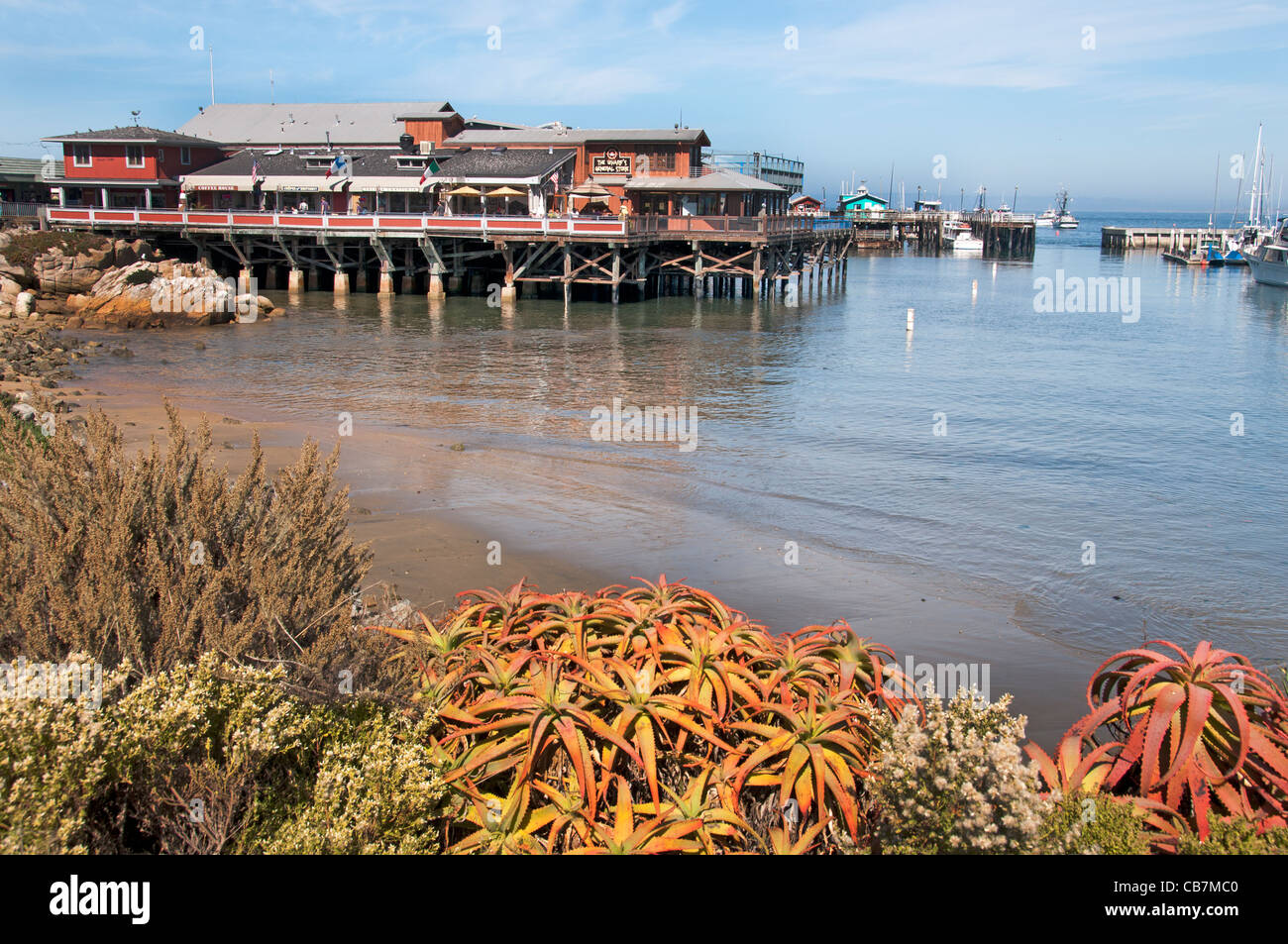 Monterey Kalifornien Port Hafen USA amerikanische Vereinigte Staaten von Amerika Stockfoto