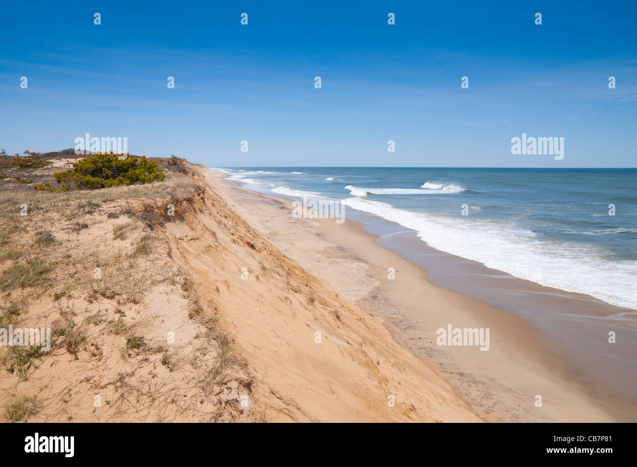 Driften Dünen von Marconi Beach, Cape Cod Stockfoto