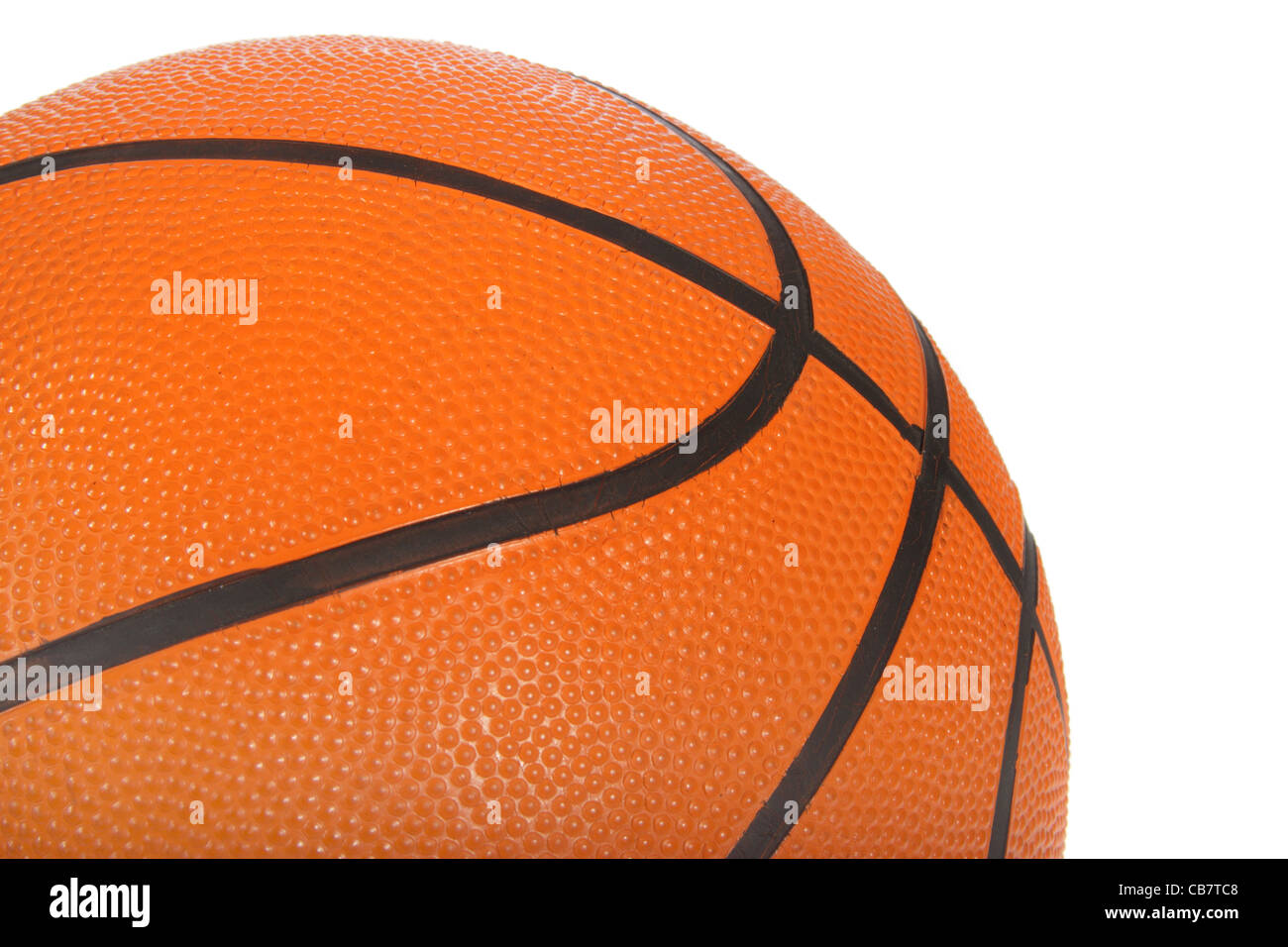 Orange Basketball Stockfoto