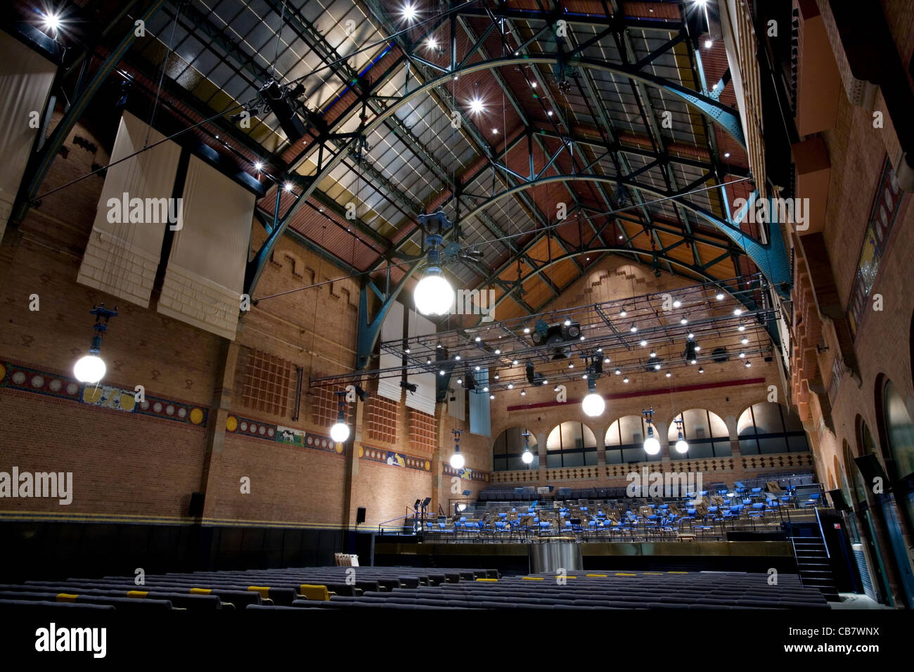 Beurs van Berlage Konzertsaal, Amsterdam, Niederlande Stockfoto