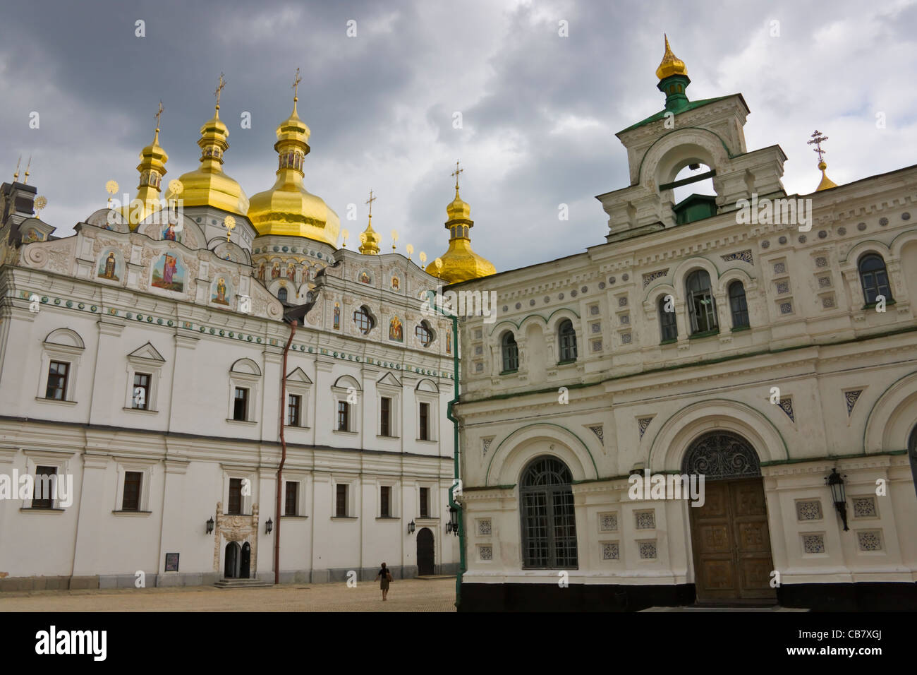 Kiewer Höhlenkloster, UNESCO-Weltkulturerbe, Kiew, Ukraine Stockfoto