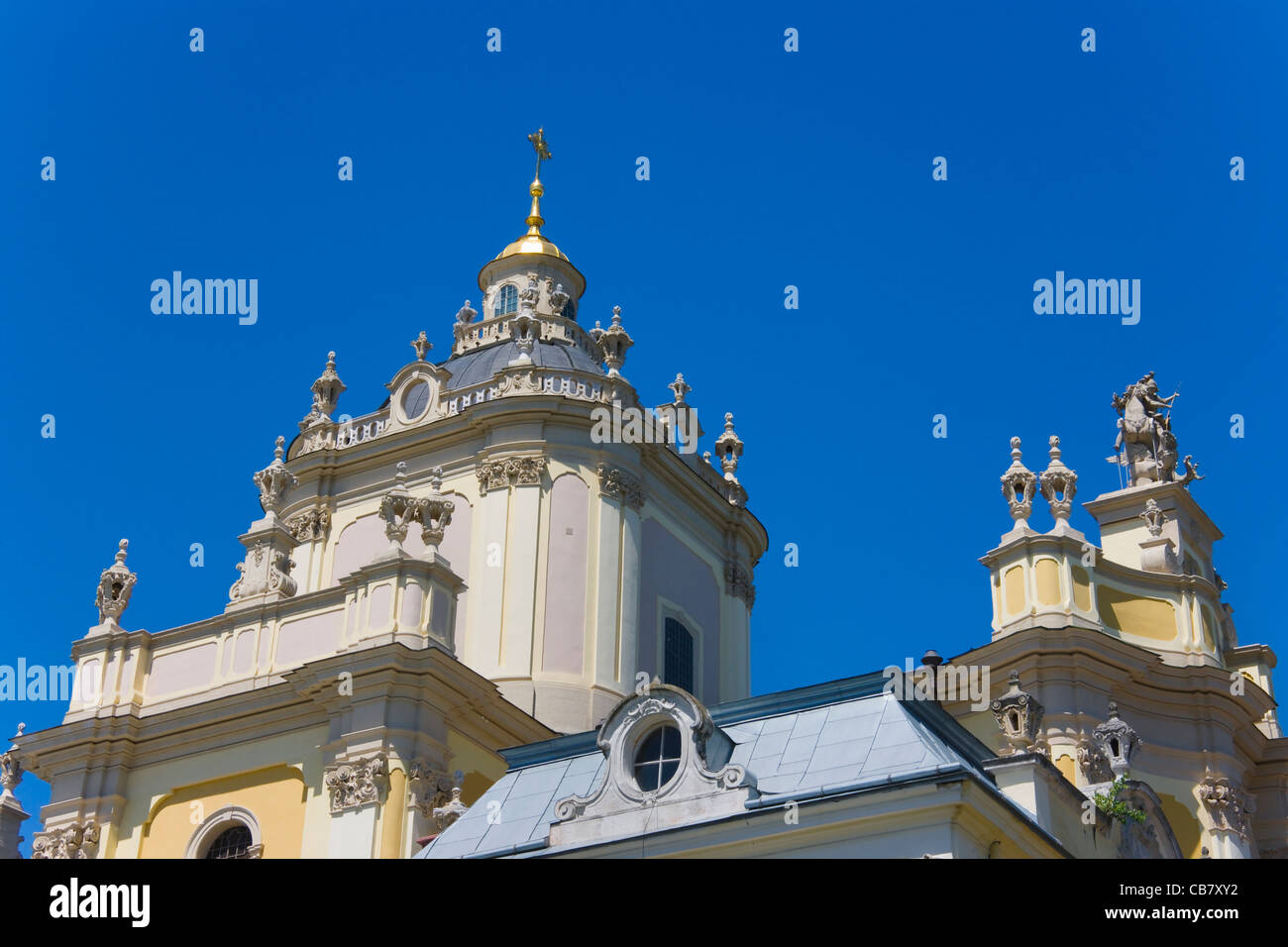 Kathedrale Saint George, Lemberg, Ukraine Stockfoto