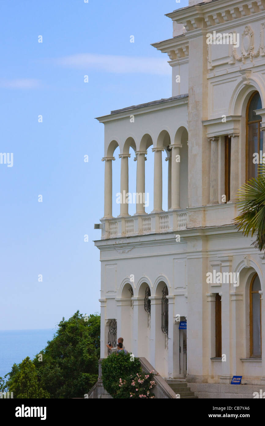 Livadia-Palast in der Nähe von Jalta, Krim, Ukraine Stockfoto