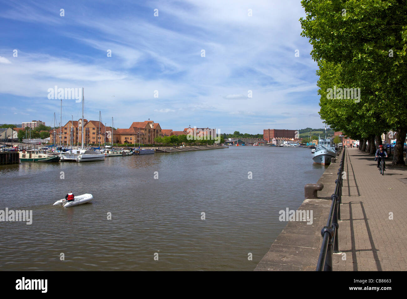 Cumberland Bassin, Bristol Docks, England, UK, Vereinigtes Königreich, GB, Großbritannien, britische Inseln, Europa Stockfoto
