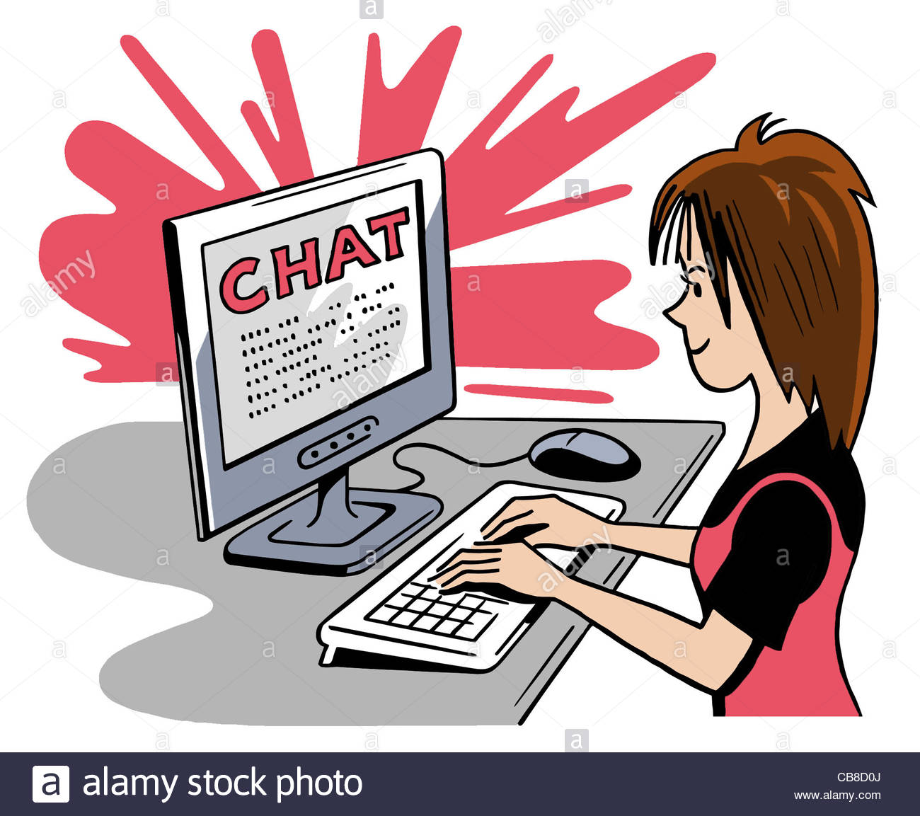 Общение в чате картинки