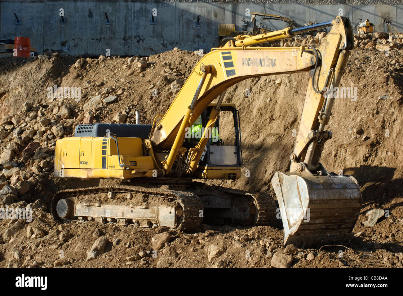 Digger Stockfoto