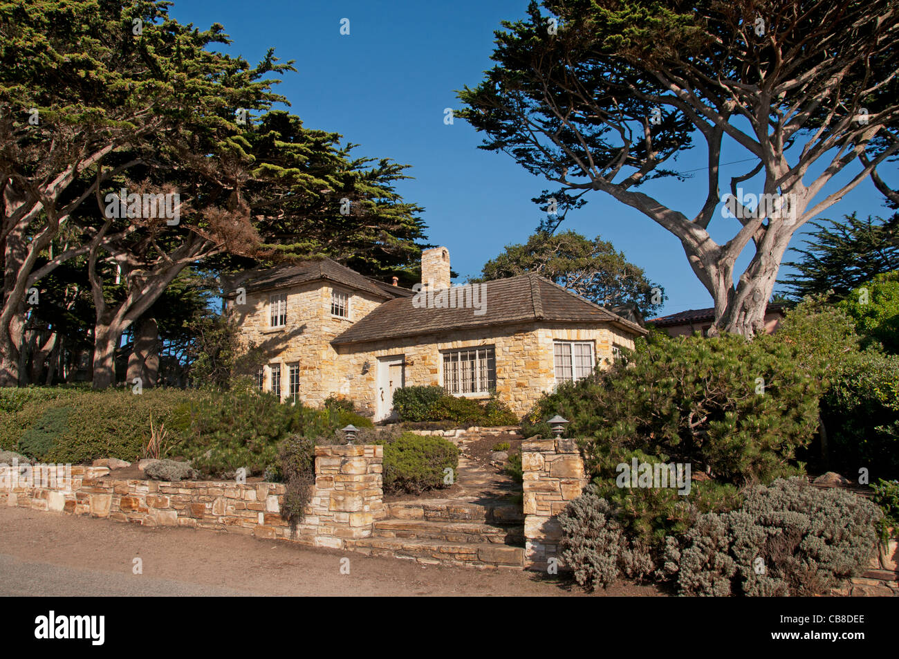 Carmel Sea Beach Big Sur Kalifornien Vereinigte Staaten Stockfoto