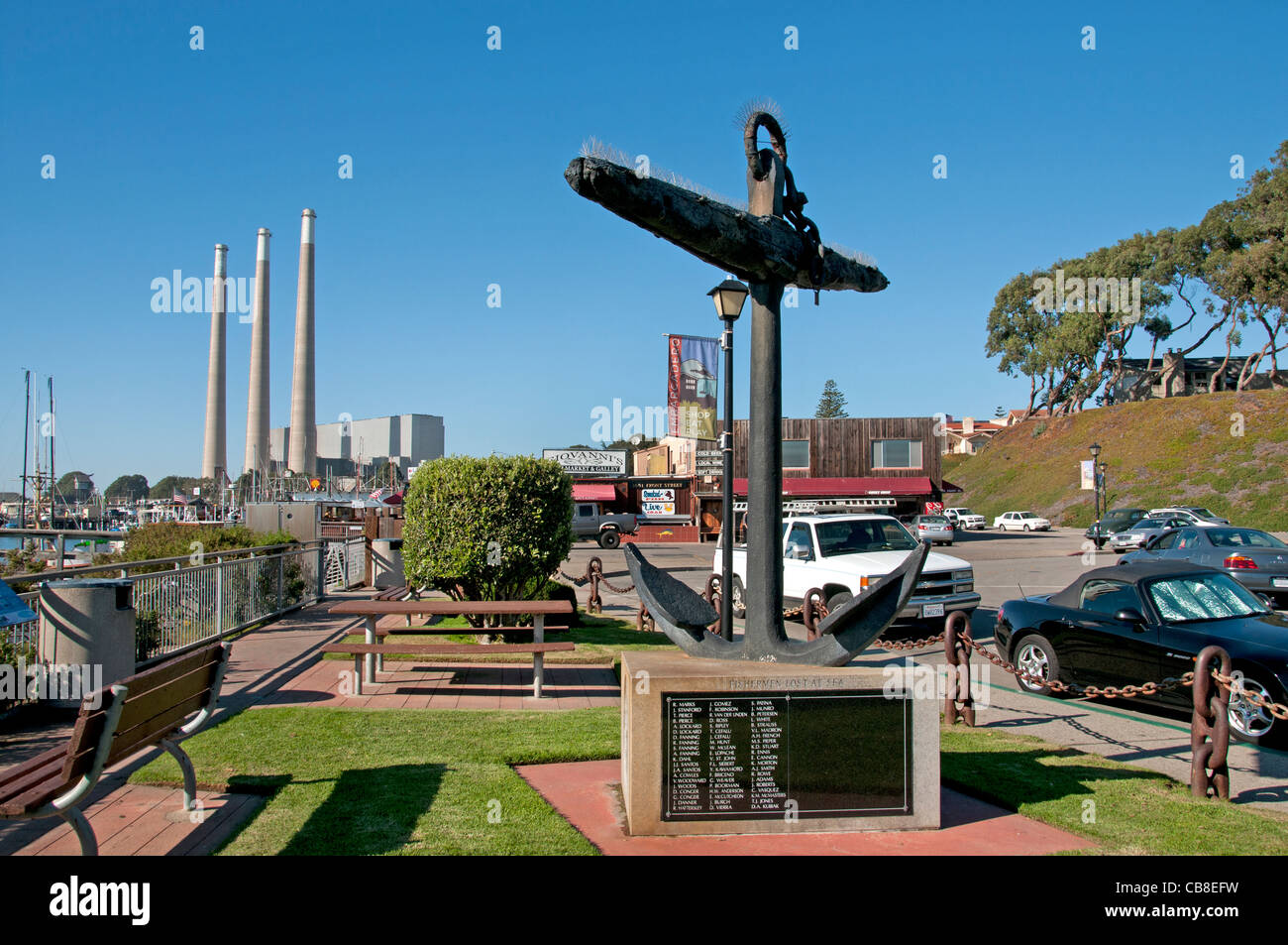 Morro Bay Kalifornien Port Sea Harbor USA Stockfoto