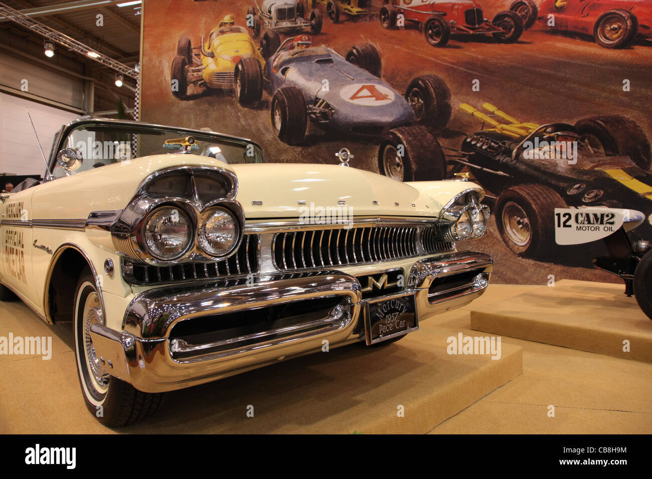 Quecksilber aus 1957 Rennwagen gezeigt auf der Essen Motor Show in Essen, Deutschland, am 29. November 2011 Stockfoto