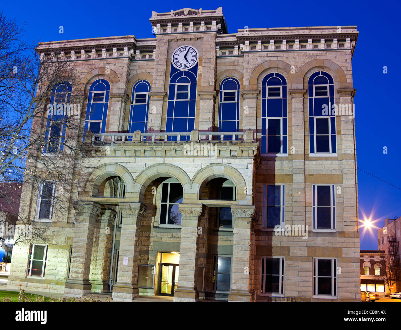 La Salle County historischen Gerichtsgebäude in Ottawa, Illinois Stockfoto