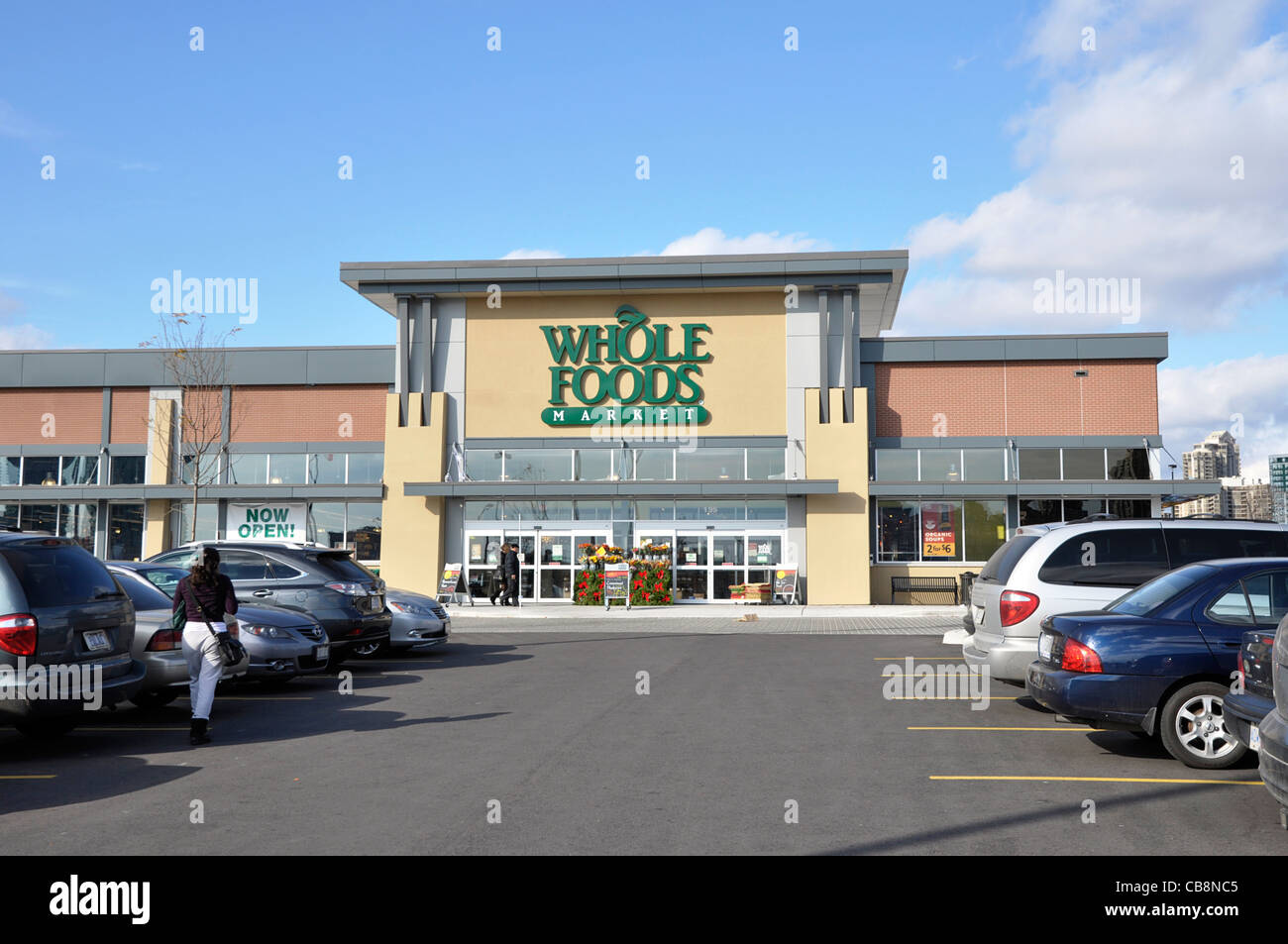 Whole Foods Market / Bio Supermarkt, Kanada Stockfoto