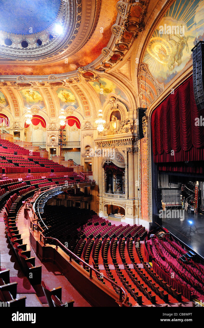 Chicago Theater innen Stockfoto