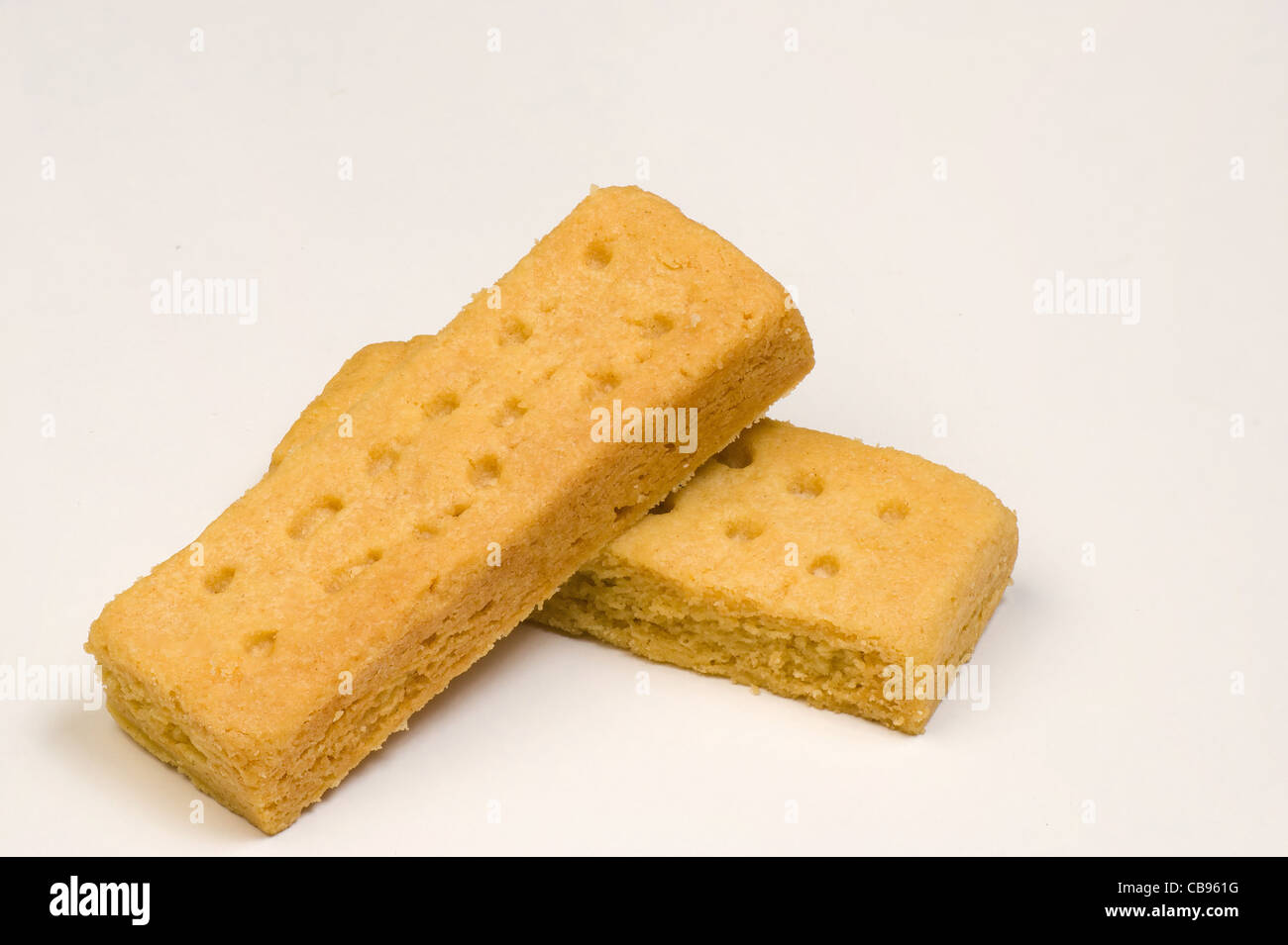 Shortbread, einen traditionellen schottischen Keks Stockfoto