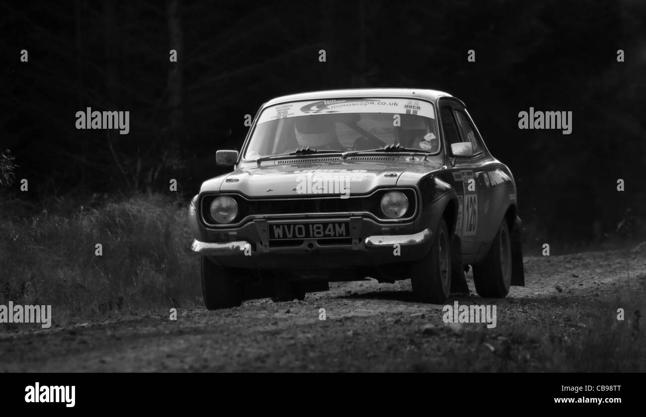 Ford Escort Mk ich Rallye Auto Stockfoto