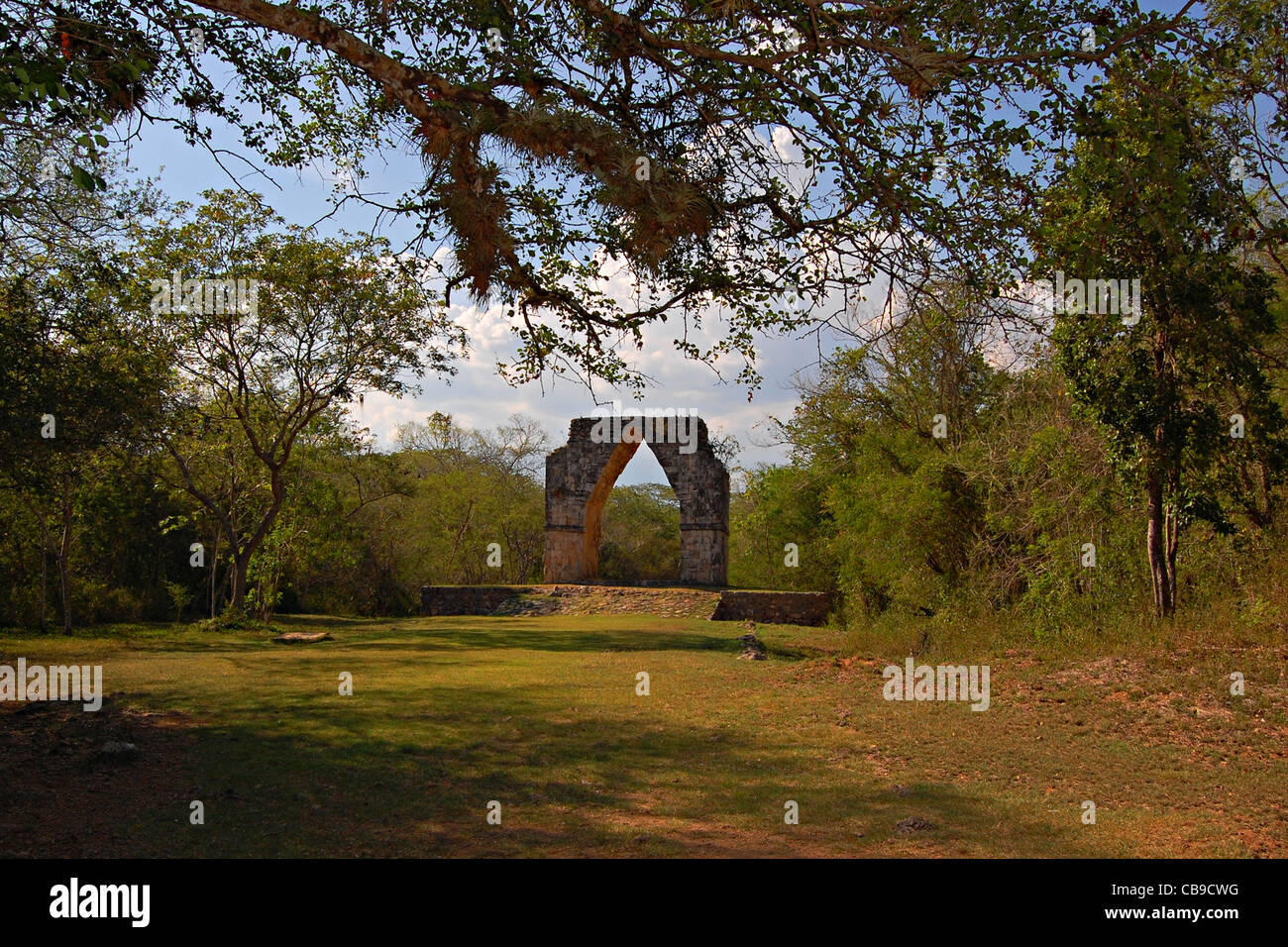 Maya-Ruinen von Kabah, Yucatan, Mexiko Stockfoto