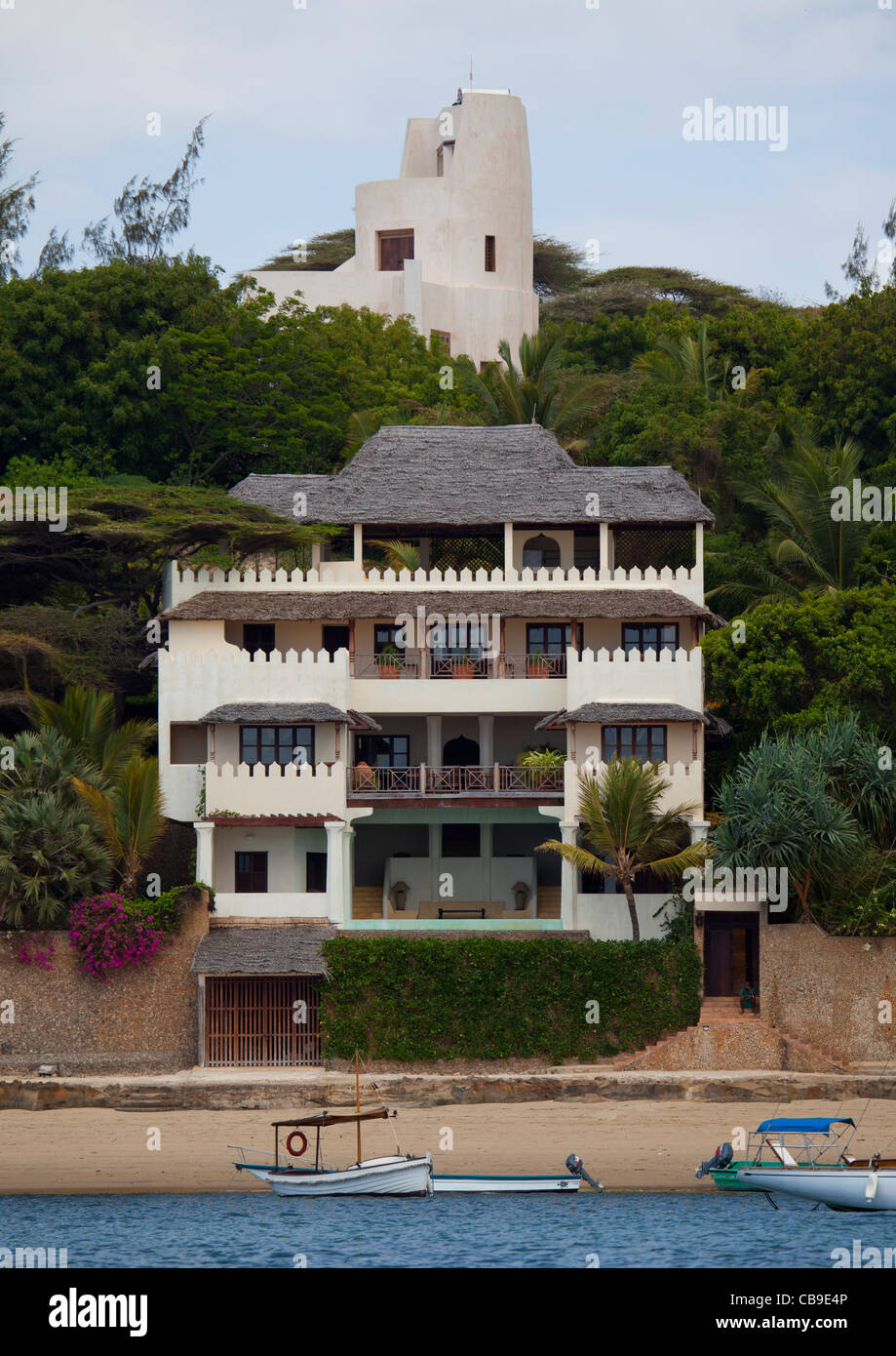 Prinz von Hannover Haus in Shela Lamu, Kenia Stockfoto