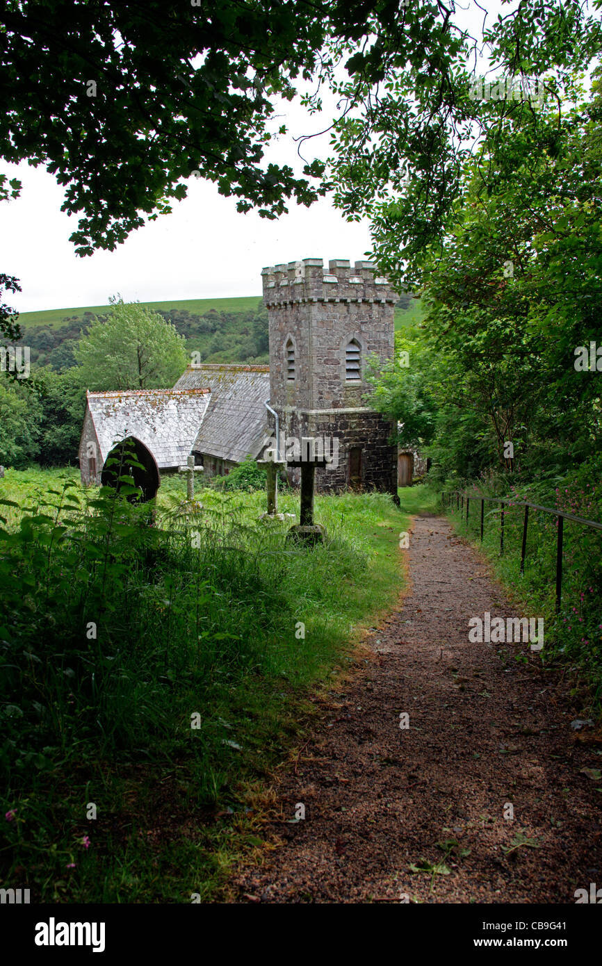 Temple Church, Bodmin Moor, Cornwall, England Stockfoto