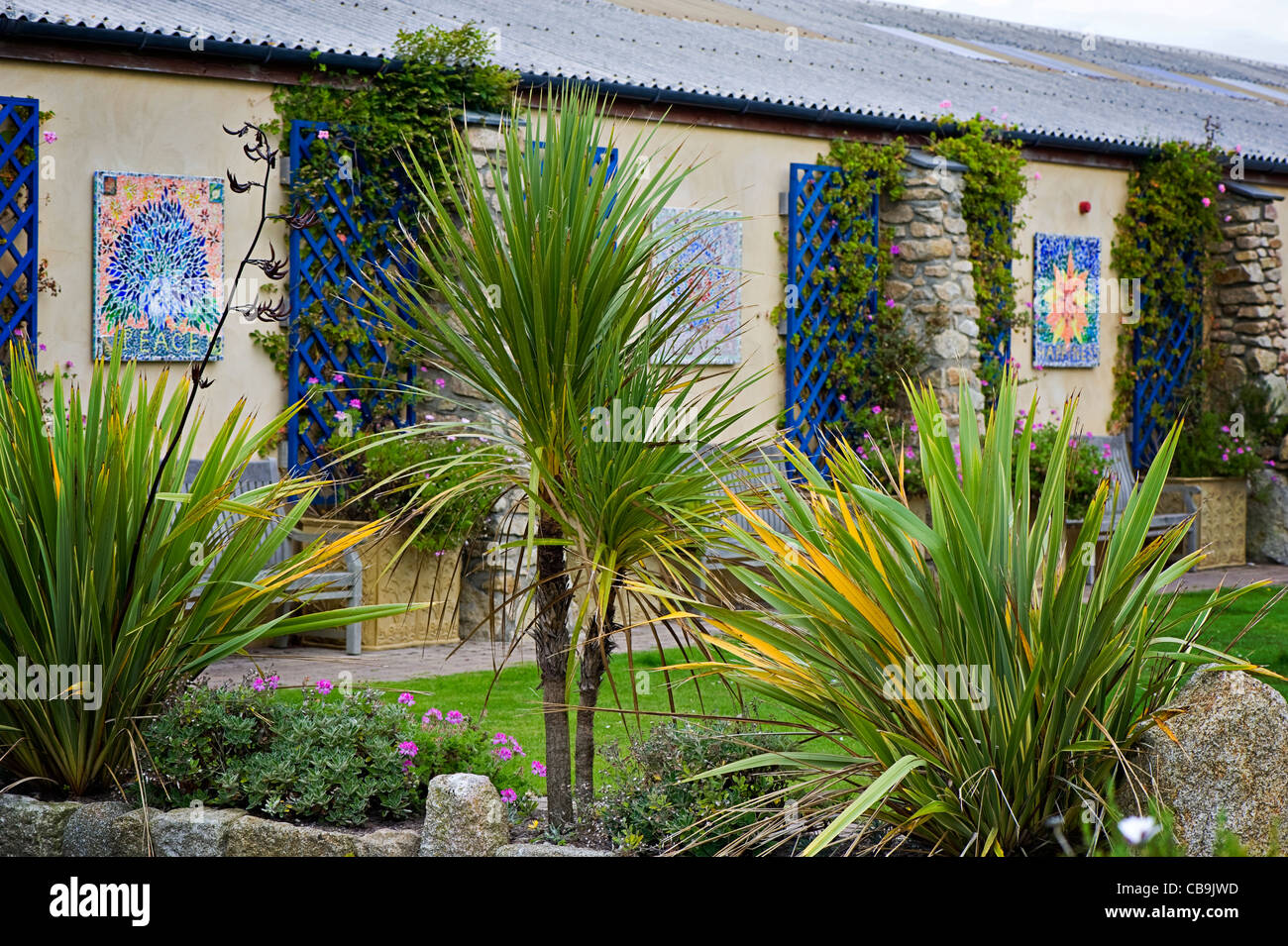 Tresco Stores auf Tresco Insel Isles of Scilly UK Stockfoto