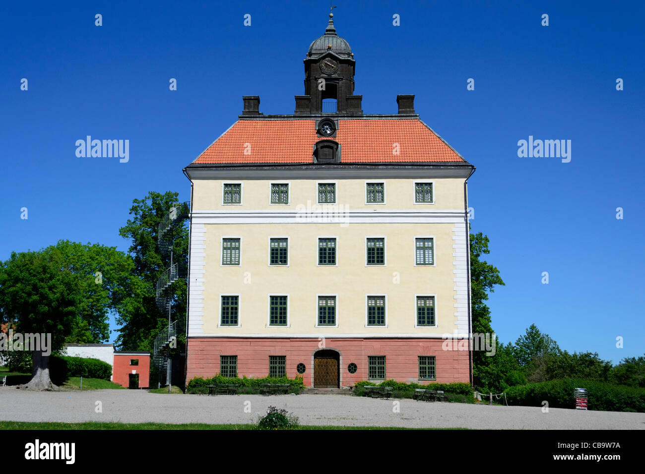 Ängsöslott, Angso Burg, Schweden Stockfoto