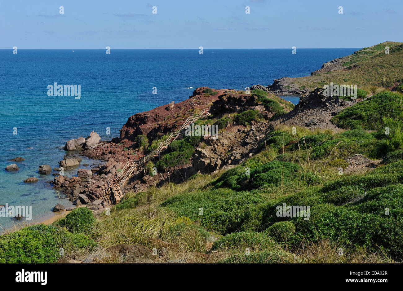 Cap de Cavalleria Menorca Spanien den nördlichsten Teil der Insel Menorca Stockfoto