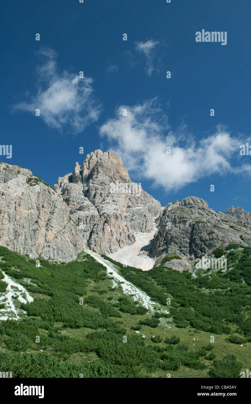Dolomiten, Val Fiscalina, Alta Pusteria Tal, Südtirol, Italien, Europa, Italien Stockfoto